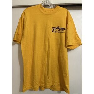 Justin Timberlake The Forget Tomorrow World Tour Yellow Concert T Shirt M